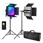 Kit de 2 Luces LED RGB para Video Neewer RGB1200 - Miniatura 1