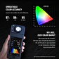 Kit de 2 Luces LED RGB para Video Neewer RGB1200 - Miniatura 5