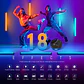 Tubo de Luz LED RGB Neewer TL60 20W con Control por App - Miniatura 2