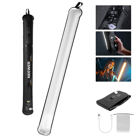 Luz LED Bicolor Inflable de Mano Neewer Basics GC21B 21W
