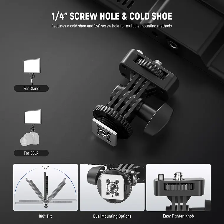 Panel de Luz LED Bicolor Neewer NL-192AI 7