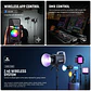 Luz LED RGB COB para Video Neewer FS600C 600W - Miniatura 5