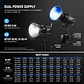 Luz LED RGB para Video Neewer FS300C 300W - Miniatura 8