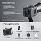 Luz LED Portátil para Video Neewer HB60B 60W - Miniatura 9