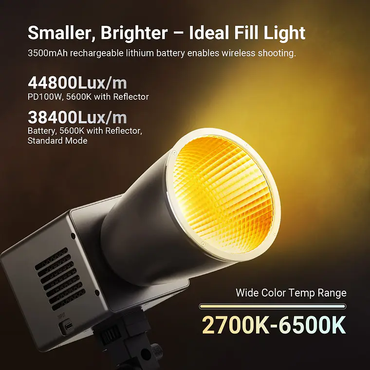 Luz LED Portátil para Video Neewer HB60B 60W 3