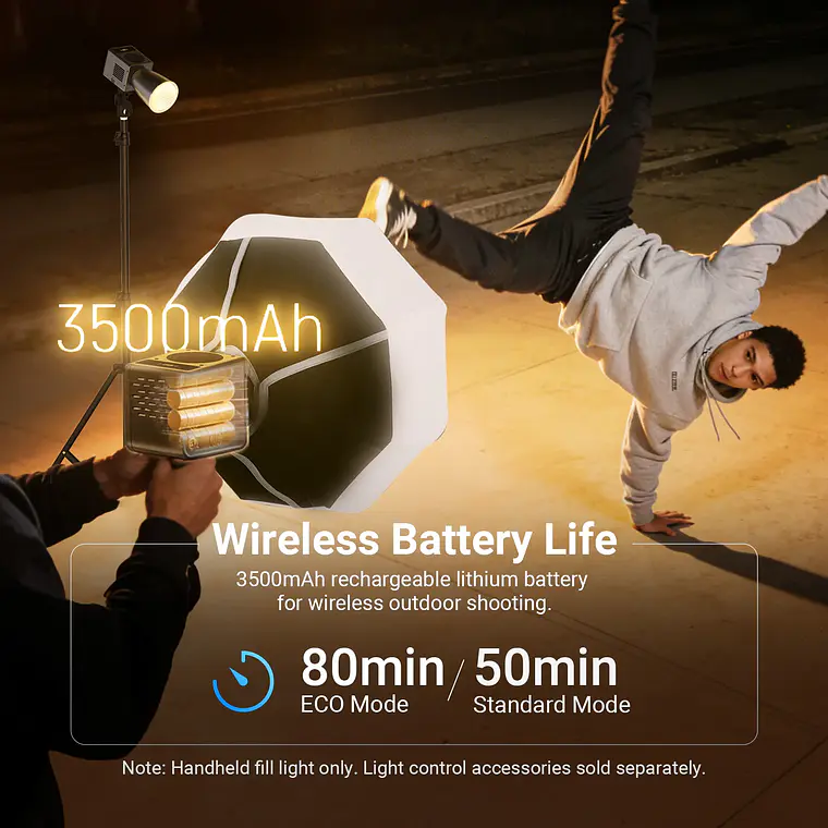 Luz LED Portátil para Video Neewer HB60B 60W 7
