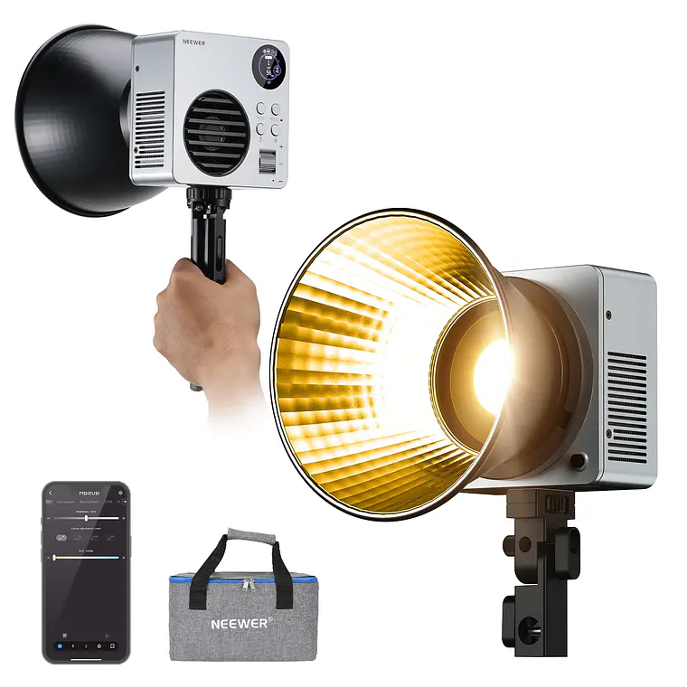 Luz LED Bicolor Mini COB para Video Neewer HB80B 80W 2