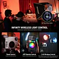 Luz LED RGBWW Mini COB para Video Neewer HB80C 80W - Miniatura 2