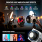 Luz LED RGBWW Mini COB para Video Neewer HB80C 80W - Miniatura 4