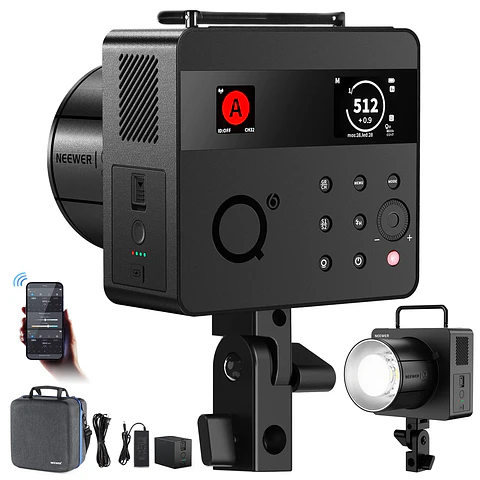 Flash de Estudio para Exteriores Neewer Q6 600Ws TTL HSS 2.4G