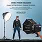 Flash Neewer Q4 400Ws TTL 2.4G - Miniatura 3