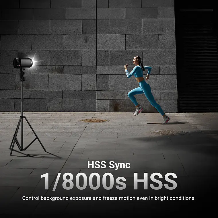 Flash de Estudio para Exteriores Neewer Q120 120Ws TTL 2.4G 4
