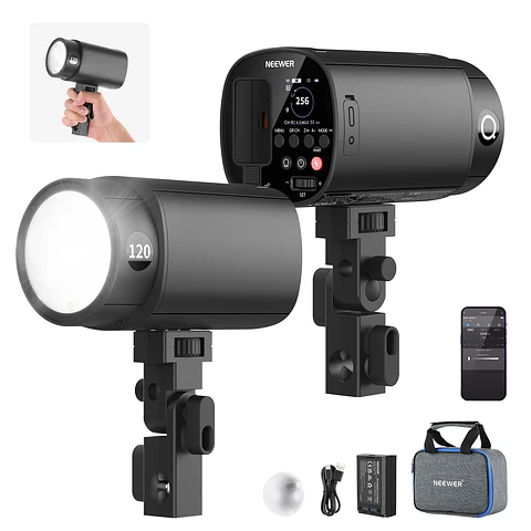 Flash de Estudio para Exteriores Neewer Q120 120Ws TTL 2.4G