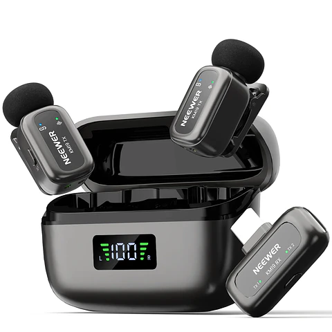 Micrófono Lavalier Inalámbrico Neewer KM19 Mini