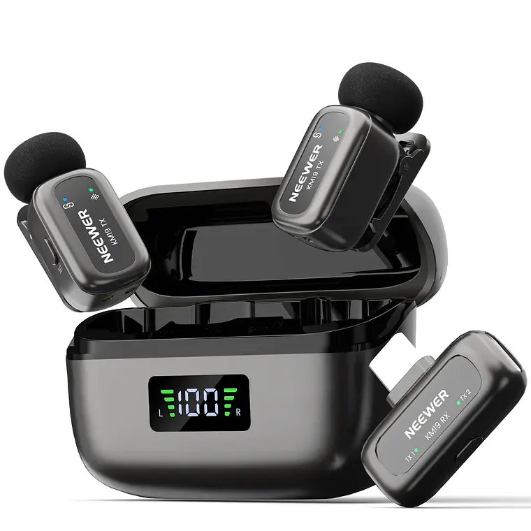 Micrófono Lavalier Inalámbrico Neewer KM19 Mini 1