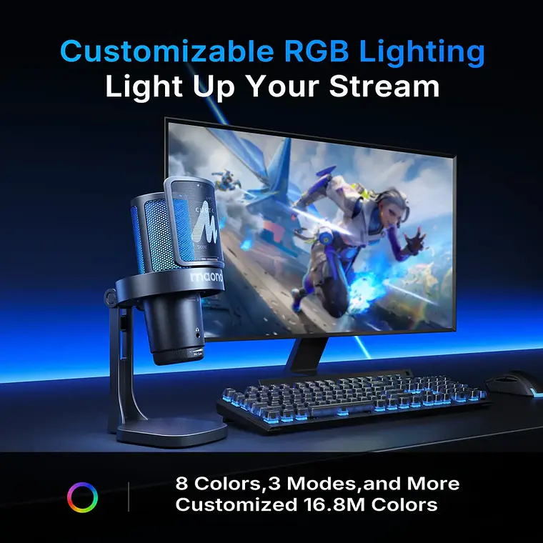 Micrófono Inalámbrico para Gaming Maono DGM20W 3