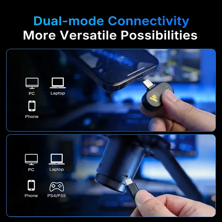 Micrófono Inalámbrico para Gaming Maono DGM20W 8