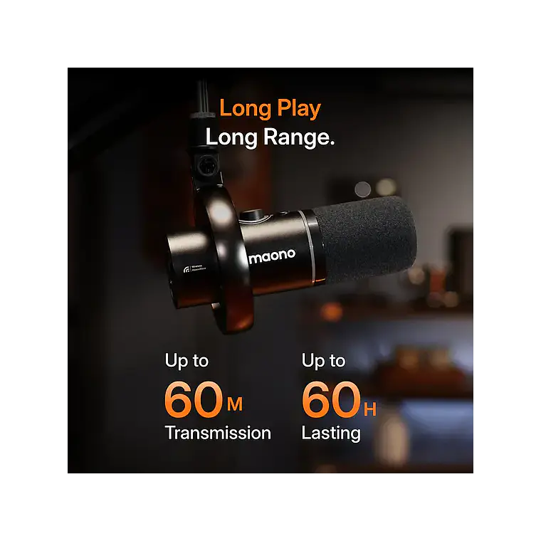 Micrófono Dinámico Maono PD200WT USB/XLR 5