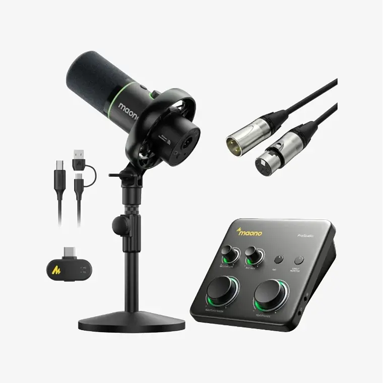 Interfaz de Audio Híbrida USB Maono P1 10