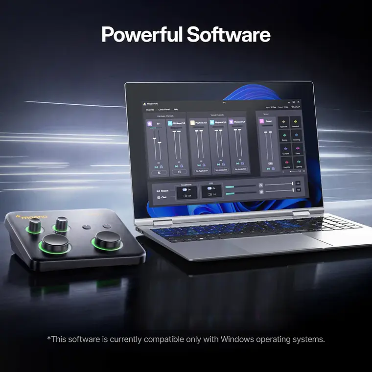 Interfaz de Audio Híbrida USB Maono P1 6