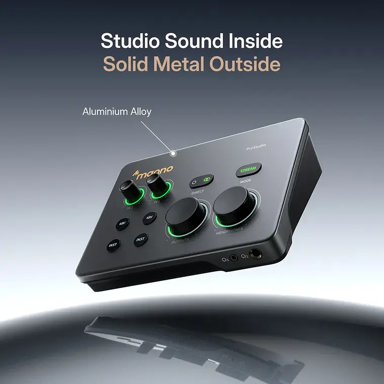 Interfaz de Audio Híbrida USB Vision P2 5
