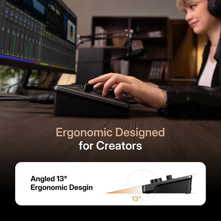 Interfaz de Audio Híbrida USB Vision P2 6