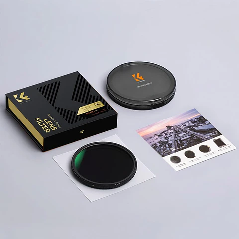  Filtro VND K&F Concept Nano-X ND8-ND128 - 82mm