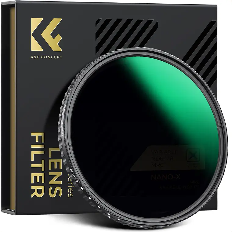  Filtro VND K&F Concept Nano-X ND8-ND128 - 82mm 2