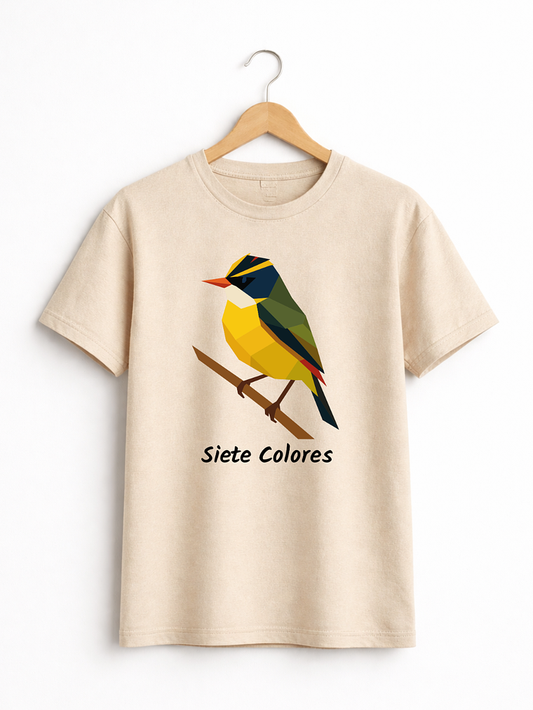 Polera Siete Colores Chile - Ave Chilena | Krespho -  Envío gratis + stickers (2 poleras) 3
