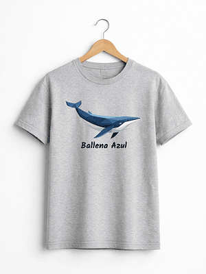 🐋 Polera Ballena Azul