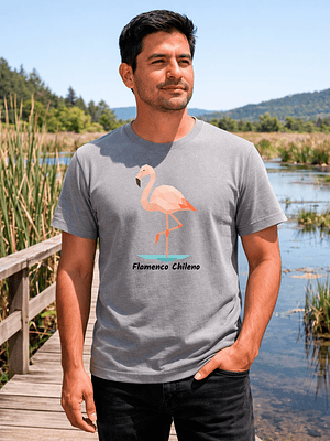 Polera Flamenco Chileno Chile - Aves Chilenas | Krespho