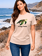 Polera Tortuga Verde Chile - Fauna Marina Chilena | Krespho -  Envío gratis + stickers (2 poleras) - Miniatura 1