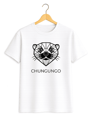 Polera Chungungo - Fauna Chilena Minimal -  Envío gratis + stickers (2 poleras)