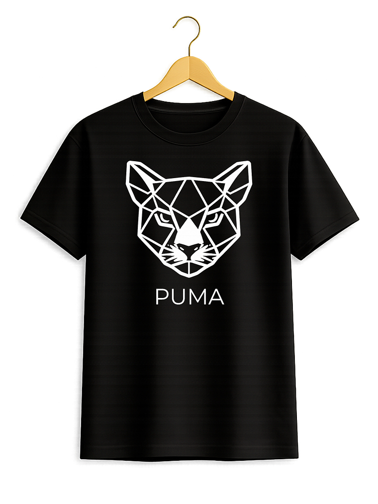 Polera Puma - Fauna Chilena Minimal -  Envío gratis + stickers (2 poleras) 1