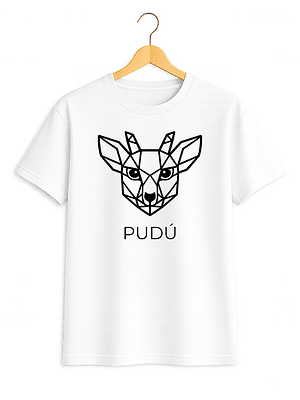  Polera Pudú - Fauna Chilena Minimal -  Envío gratis + stickers (2 poleras)