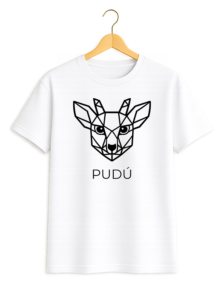  Polera Pudú - Fauna Chilena Minimal -  Envío gratis + stickers (2 poleras) 1