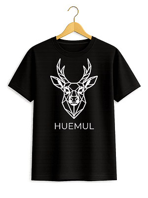 Polera Huemul - Fauna Chilena Minimal -  Envío gratis + stickers (2 poleras)