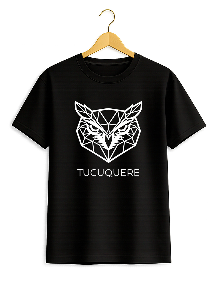 Polera Tucuquere - Fauna Chilena Minimal -  Envío gratis + stickers (2 poleras) 1