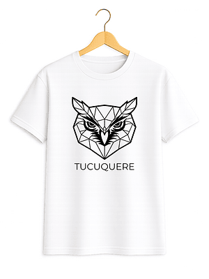 Polera Tucuquere - Fauna Chilena Minimal -  Envío gratis + stickers (2 poleras)