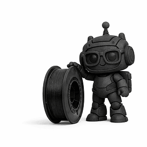 Filamento PLA 1.75mm 1kg Preto