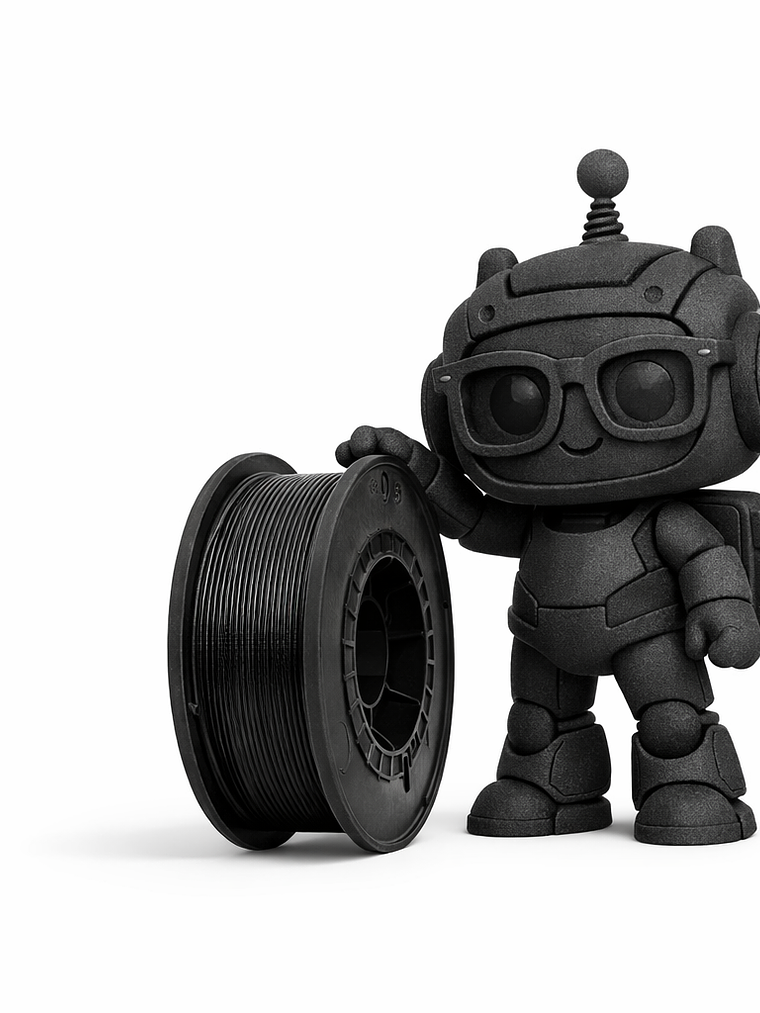 Filamento PLA 1.75mm 1kg Preto 2