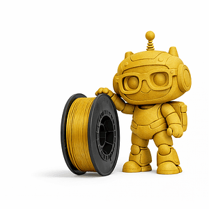 Filamento PLA 1.75mm 1kg Gold
