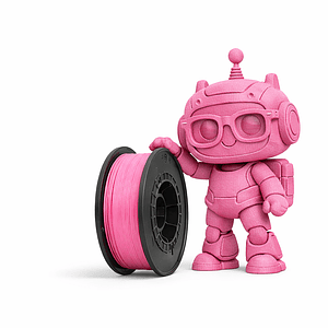 Filamento PLA 1.75mm 1kg Pink Fluor