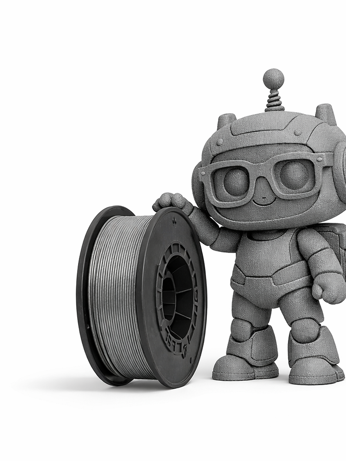 Filamento PLA 1.75mm 1kg Silver 2