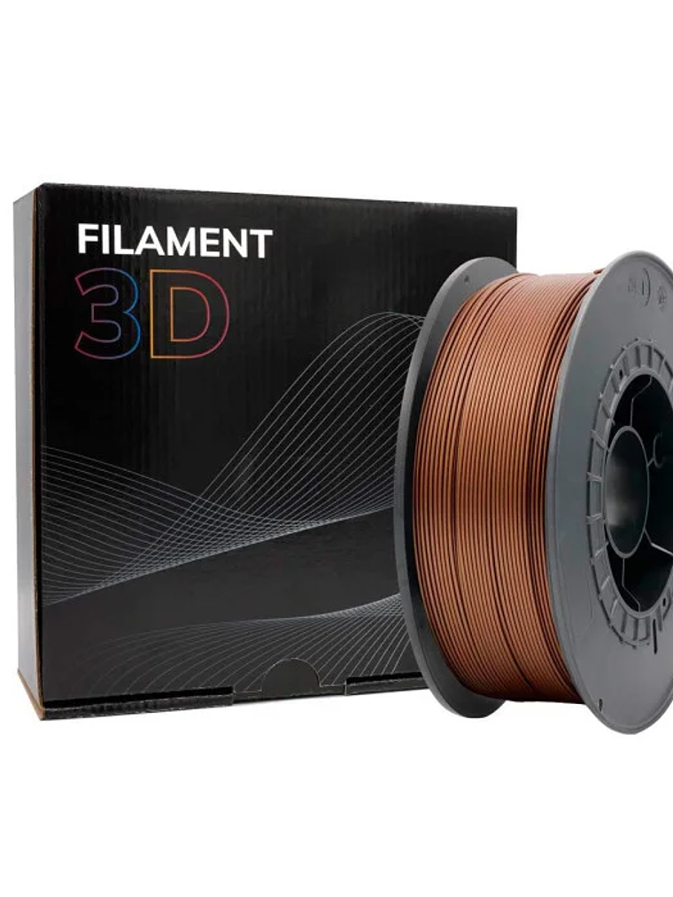 Filamento PLA 1.75mm 1kg Bronze 1