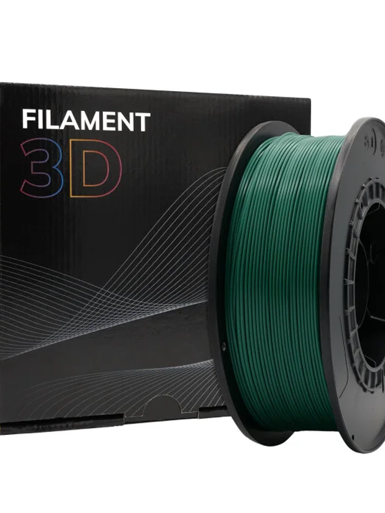 Filamento PLA 1.75mm 1kg Dark Green 1