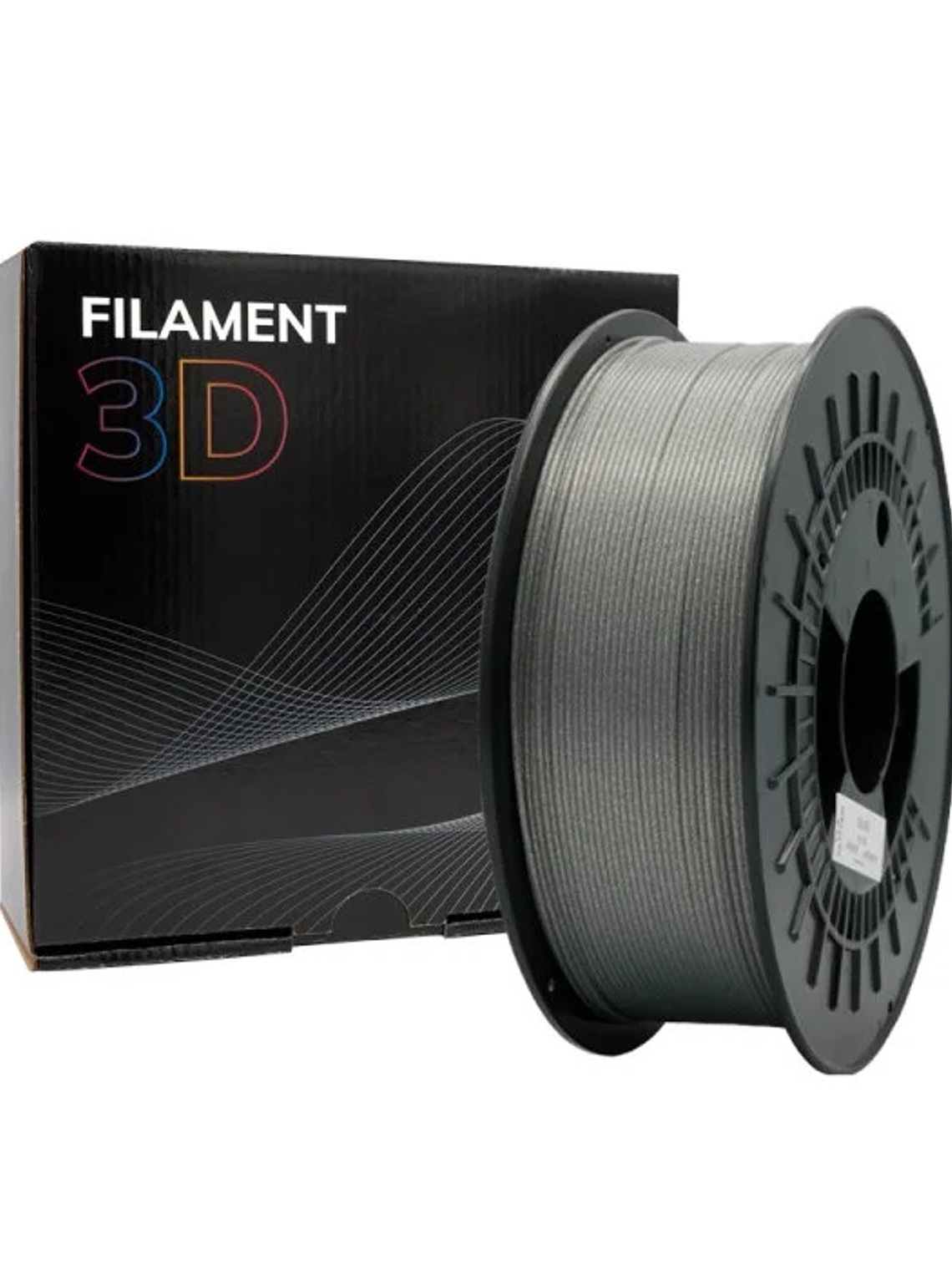 Filamento PLA 1.75mm 1kg Silver 1