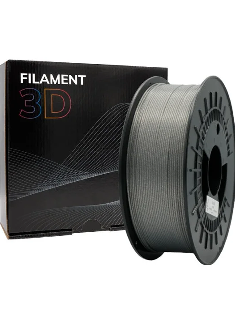 Filamento PLA 1.75mm 1kg Silver 1
