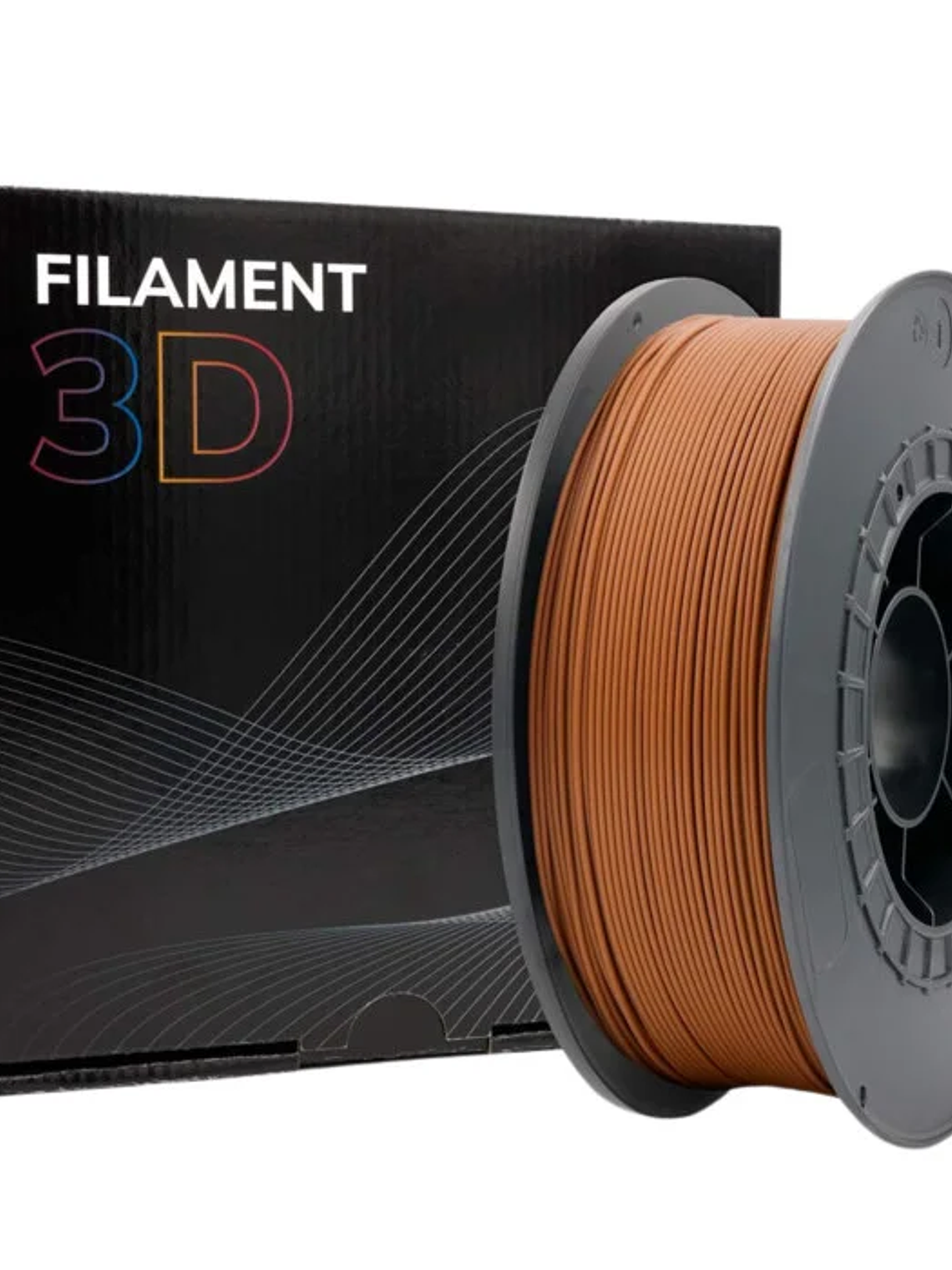Filamento PLA 1.75mm 1kg Brown 1