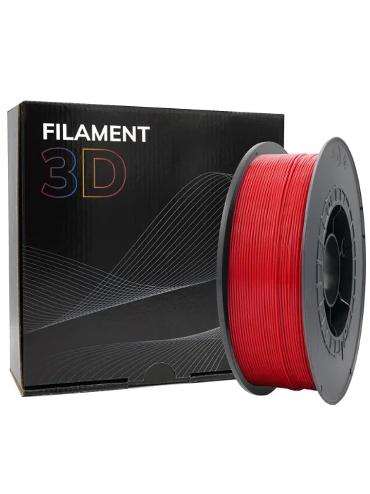 Filamento PLA 1.75mm 1kg Red 1